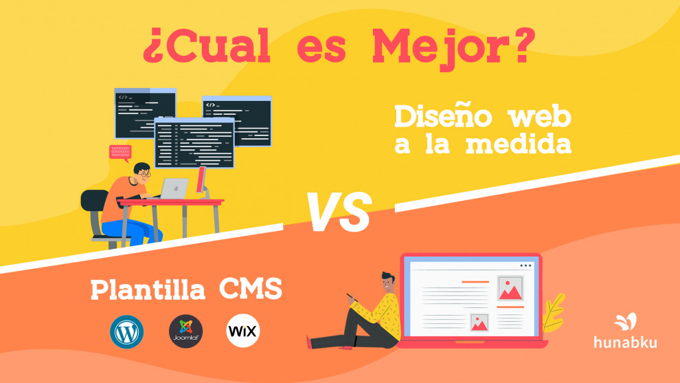 Diseño web a la medida vs CMS